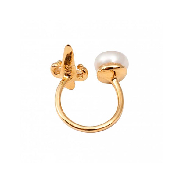 Dagger Pearl Ring