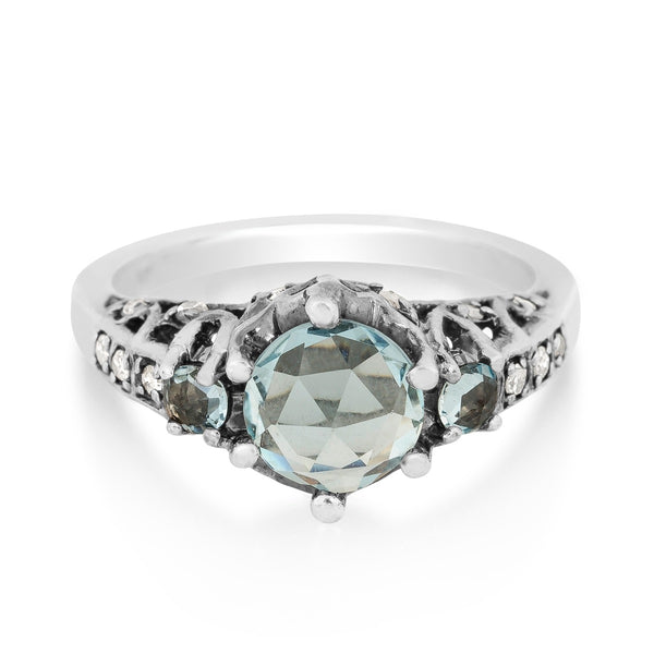 Aquamarine Ceremonial Ring