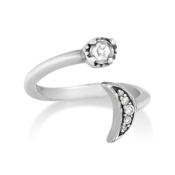 Champagne Diamond Equinox Ring