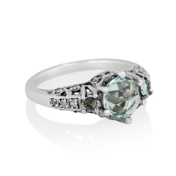 Aquamarine Ceremonial Ring