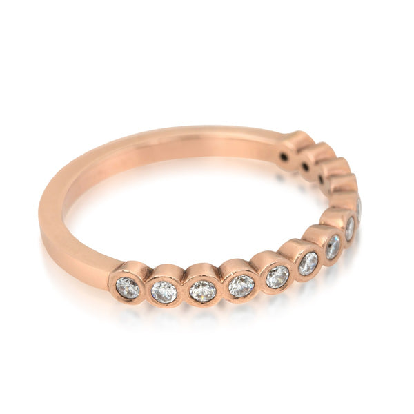 Large Circles Eternity Band