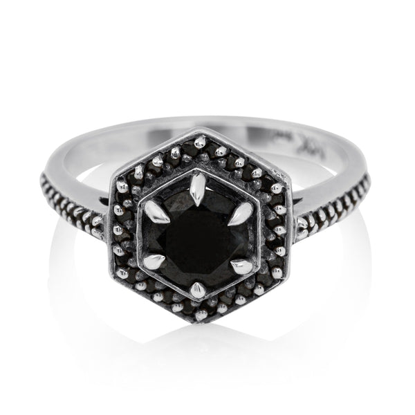 Hex Engagement Ring