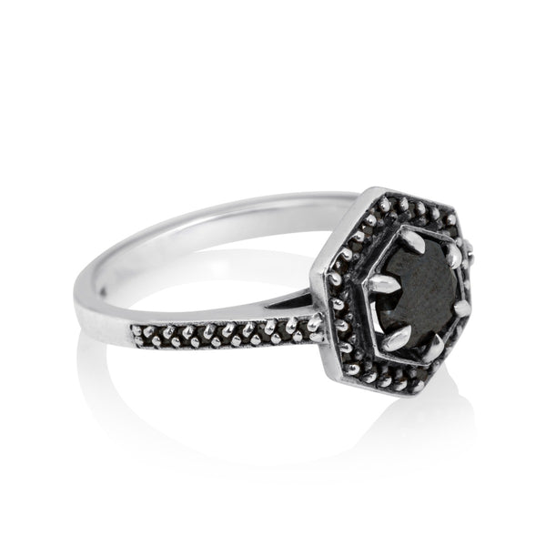 Hex Engagement Ring