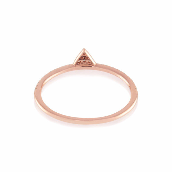 Diamond Triangle Ring