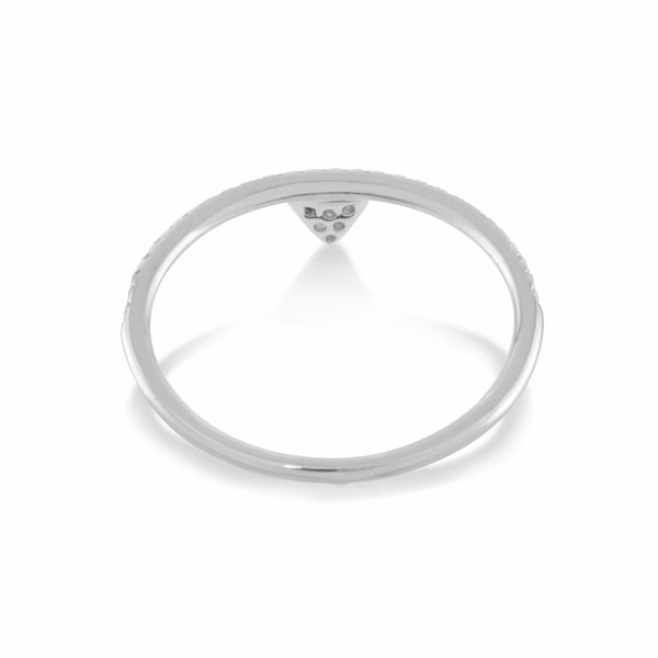 Diamond Triangle Ring