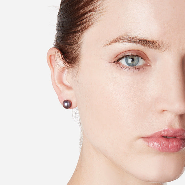 Black Pearl Earring
