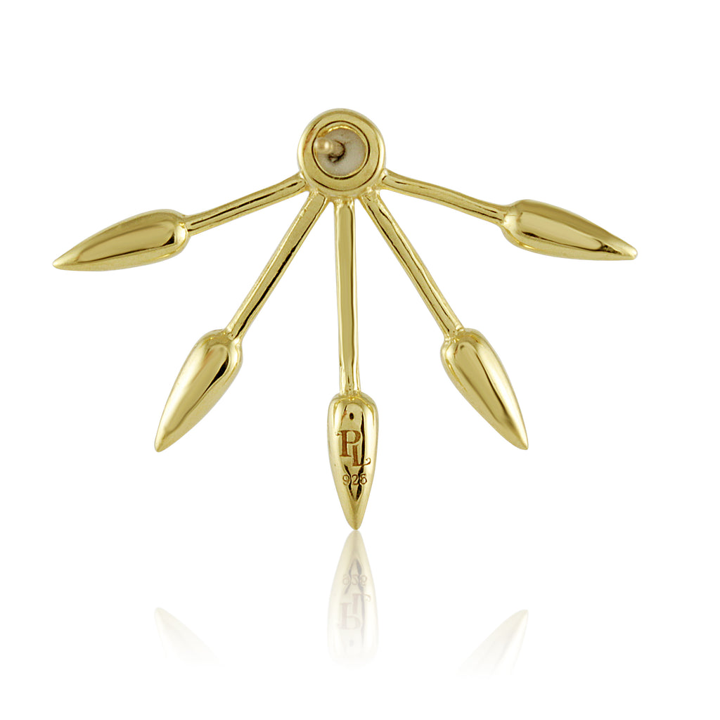Diamond Five Spike Ear Jacket