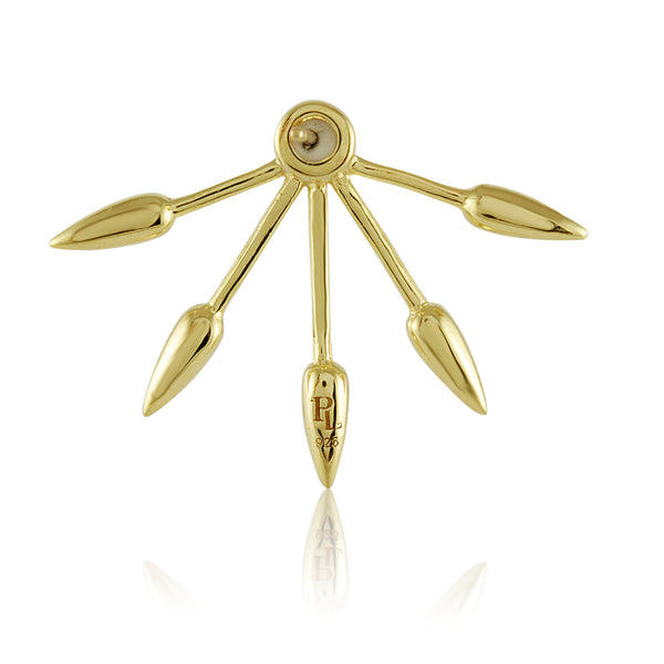 Diamond Five Spike Ear Jacket