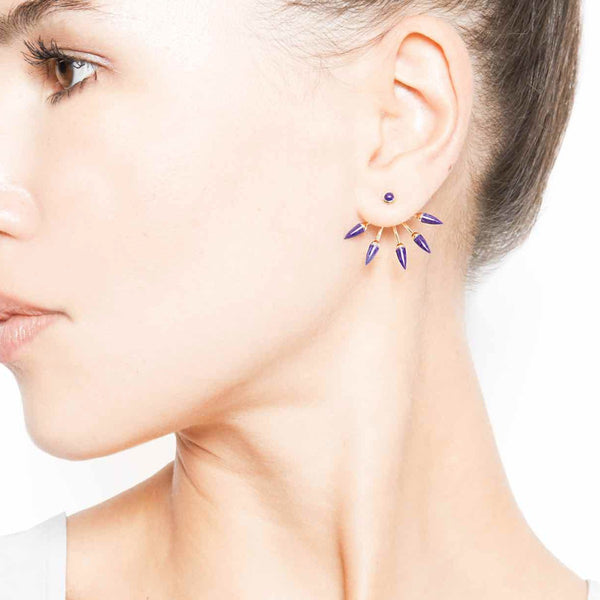 Lapis Five Spike Ear Jacket