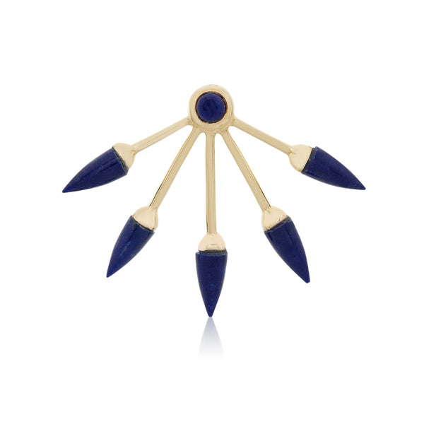 Lapis Five Spike Ear Jacket