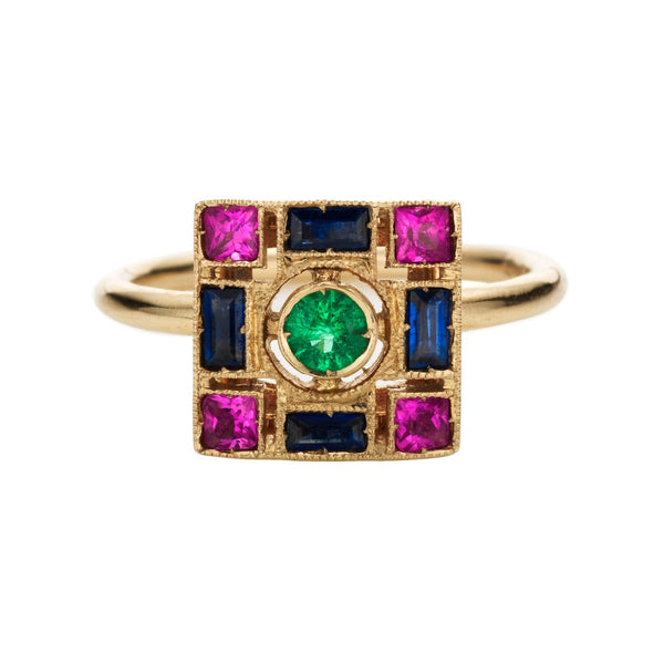 Harlequin Lozenge Ring