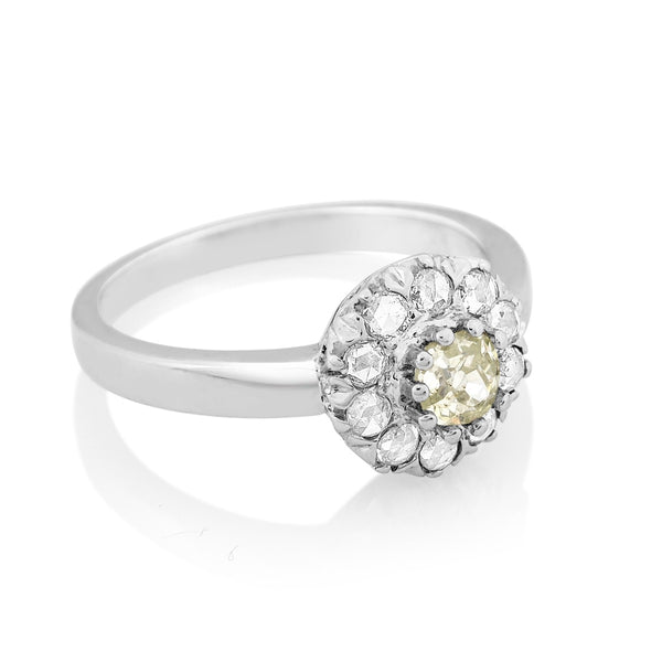 Grace Rose Cut Diamond Ring