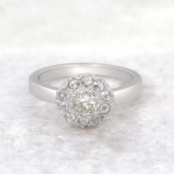 Grace Rose Cut Diamond Ring