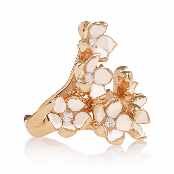 Full Blossom Rose Gold Ring