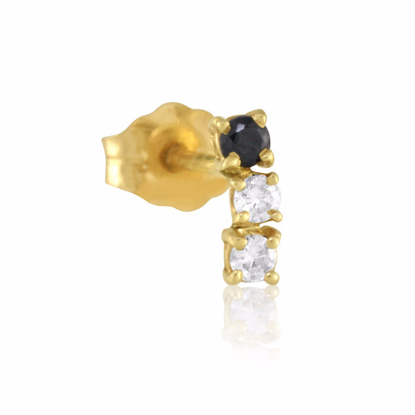 Black Diamond Accent Stud