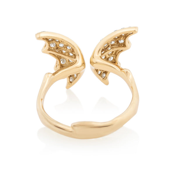 Fly by Night Pave Open Ring