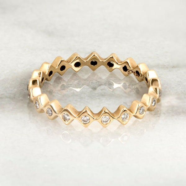 Eternity Crown Ring