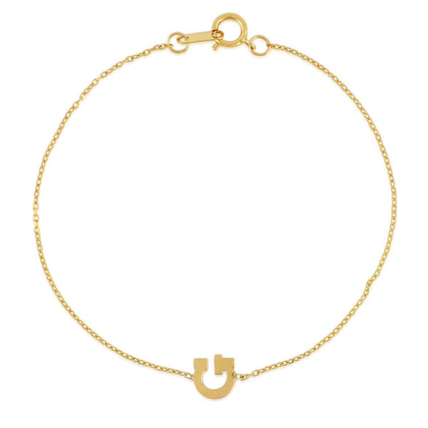 Initial Letter Bracelet
