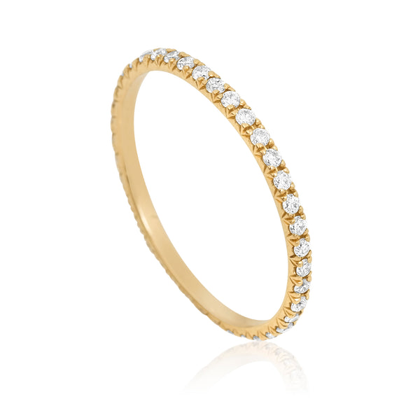 Cut Down Pave Ring