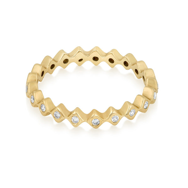 Eternity Crown Ring