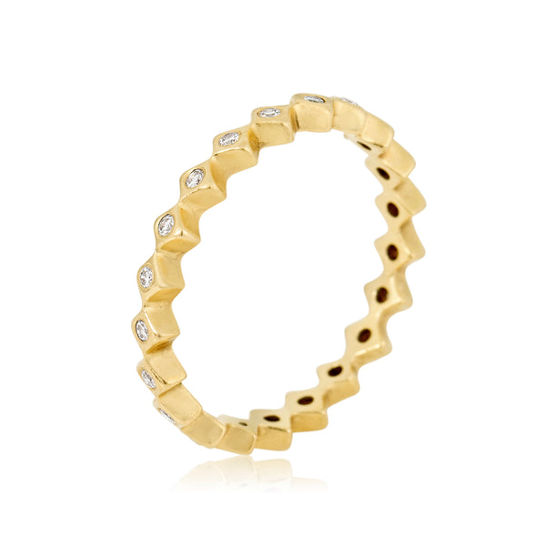 Eternity Crown Ring
