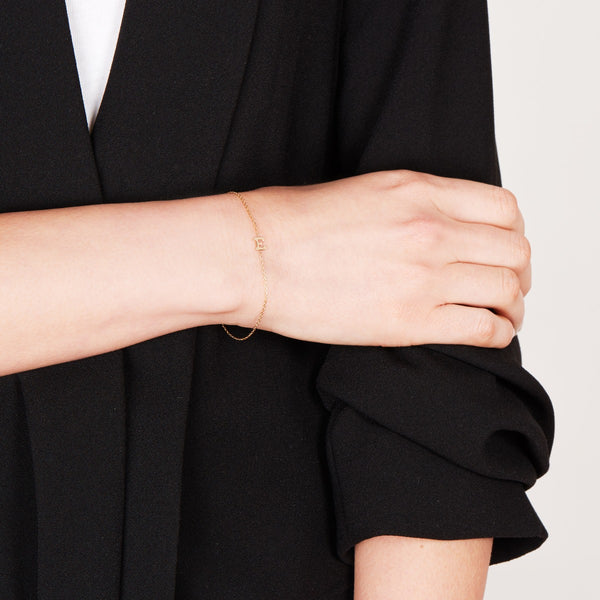 Initial Letter Bracelet