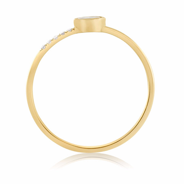 Charm Gravity Ring