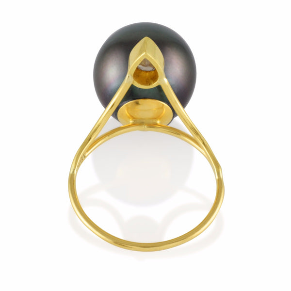 Galaxy Pearl and Diamond Ring